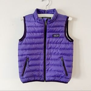 Patagonia kids down vest 4T